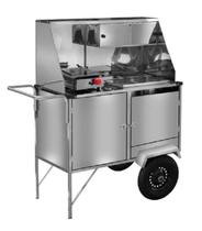 Carrinho Hot Dog Inox Maciças L09M GS Cefaz