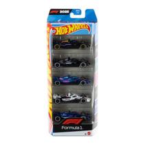 Carrinho - Hot Wheels 5-Pack Com Carros Formula 1 MATTEL