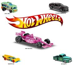 Carrinho Hot Wheels 7 Peças - Diversos Modelos - C4982 - Mattel