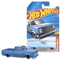 Carrinho Hot Wheels '83 Chevy Silverado Azul HYY91