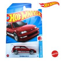 Carrinho Hot Wheels '90 Honda Civic EF - HKJ16 Lote 2023 - Mattel