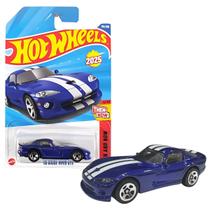 Carrinho Hot Wheels 96 Dodge Viper GTS Azul HYW50