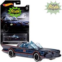 Carrinho Hot Wheels Batman Batmóvel Série Clássica de TV