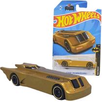 Carrinho Hot Wheels Batmóvel Dourado Batman Série Animada - Mattel