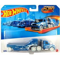 Carrinho Hot Wheels Caminhão Track Fleet 1/64 - Mattel HYT56