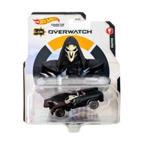 Carrinho Hot Wheels Character Cars Overwatch Reaper - Mattel