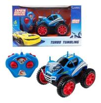 Carrinho Hot Wheels Controle Remoto Turbo Tumbling Corre, Capota, Levanta - Candide