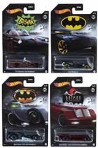 Carrinho - Hot Wheels Entertainment - Batman - Kit com 4 carrinhos MATTEL