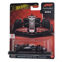 Carrinho Hot Wheels Formula 1 MoneyGram Haas F1 VF24 - Mattel