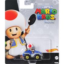 Carrinho Hot Wheels Mario Bros Movie Toad GBG25 - Mattel