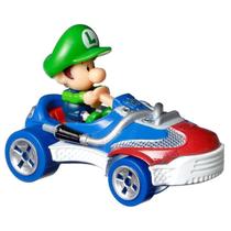 Carrinho Hot Wheels Mario Kart Baby Luigi - Mattel
