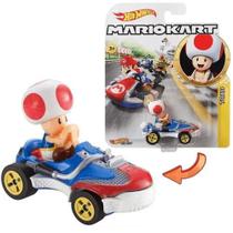 Carrinho Hot Wheels Mario Kart Mattel Toad Sneeker