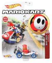 Carrinho Hot Wheels Mario Kart SHY GUY B-Dasher Mattel Novo