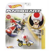 Carrinho hot wheels mario kart toad new - mattel gjh63/gbg25 Carrinho hot wheels mario kart toad new - mattel gjh63/gbg25