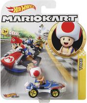 Carrinho Hot Wheels Mario Kart Toad Sneeker Mattel GBG25