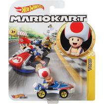 Carrinho hot wheels mario kart toad sneeker - mattel gbg30/gbg25
