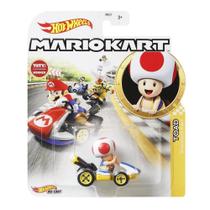 Carrinho Hot Wheels - Mario Kart - Toad - Standard Kart - Mattel