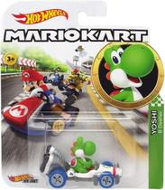 Carrinho Hot Wheels Mario Kart Yoshi B-Dasher GBG25 Mattel