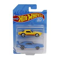 Carrinho Hot Wheels Mattel Die Cast Basics 2 unidades Carrinho Hot Wheels Mattel Die Cast Basics 2 unidades