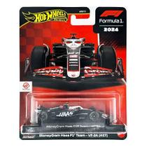 Carrinho Hot Wheels MoneyGram Haas F1 Team VF24 27 Formula 1
