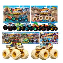 Carrinho Hot Wheels Monster Truck 1:64 Metal Original Mattel