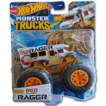 Carrinho Hot Wheels Monster Truck 1:64 Original - Mattel Fyj44 Red Planet Rager Cód. 2222
