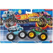 Carrinho HOT Wheels Monster TRUCK Bionic X TEST Subject Mattel FYJ64