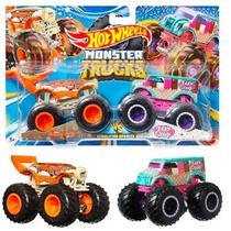 Carrinho HOT Wheels Monster TRUCK Carbonator X I BAD Scoop Mattel FYJ64