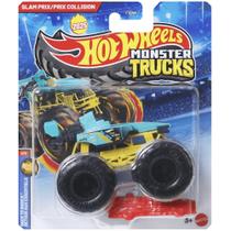 Carrinho Hot Wheels Monster Truck Slam Prix/Prix Collision - Mattel