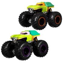 Carrinho Hot Wheels Monster Truck Tartarugas Ninjas - Mattel