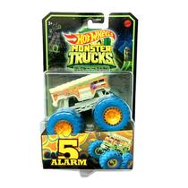 Carrinho Hot Wheels Monster Trucks Brilha no Escuro 5 Alarm - Mattel