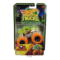 Carrinho Hot Wheels Monster Trucks Brilha no Escuro Bone Shaker - Mattel