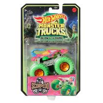Carrinho Hot Wheels Monster Trucks Brilha no Escuro Scorpedo - Mattel
