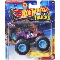 Carrinho Hot Wheels Monster Trucks Humvee 4-CT Fastback 1:43 - Mattel