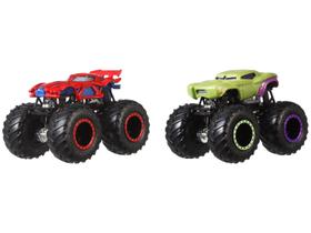 Carrinho Hot Wheels Monster Trucks Mattel 2 Peças