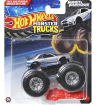 Carrinho Hot Wheels Monster Trucks Skyline Velozes e Furiosos
