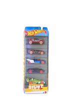 Carrinho Hot Wheels Pack 5 Stunt Tracks 2025 Jbj83 Mattel SKU 43070