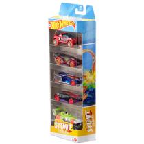 Carrinho Hot Wheels Pack 5 Stunt Tracks 2025 Jbj83 Mattel