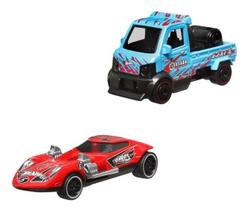 Carrinho Hot Wheels Pull Back Mighty K e Twin Mill