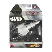 Carrinho Hot Wheels Star Wars Nave Real Naboo 11 cm Carrinho Hot Wheels Star Wars Nave Real Naboo 11 cm