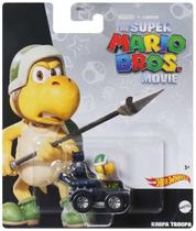Carrinho Hot Wheels Super Mario Bros - Koopa Troopa (Escala 1:64)
