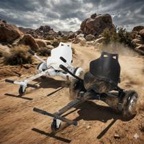 Carrinho Hoverboard Hoverkart Scooter Universal Branco Carrinho Hoverboard Hoverkart Scooter Universal Branco