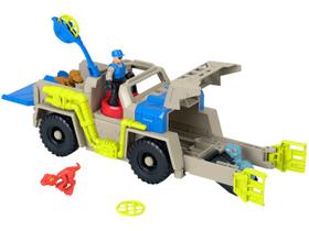 Carrinho Imaginext Jurassic World Fisher-Price - Rastreadora de Dinossauros com Acessórios