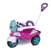 Carrinho Infantil 2 em 1 Passeio e Pedal Triciclo Motoca Baby City Menina Maral