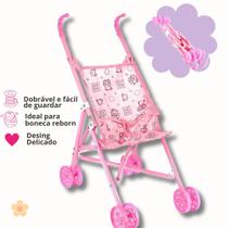 Carrinho Infantil de Boneca Dobrável de Passeio para Menina Carrinho Infantil de Boneca Dobrável de Passeio para Menina