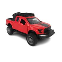 Carrinho Infantil de Ferro Ford Raptor Vermelho