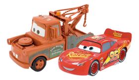 Carrinho Infantil De Fricção Disney Pixar Carros Relâmpago McQueen Mate Etitoys