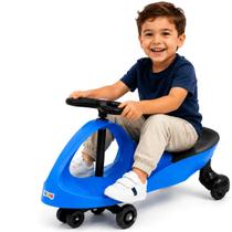 Carrinho Infantil de Rolimã Bang Toys Gira 360 Swing Car Move Azul