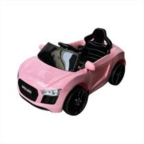 Carrinho Infantil Elétrico 12V Rosa Usb Bluetooth P2 Musica