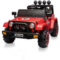 Carrinho Infantil Elétrico Jipe Controle Remoto Mini Carro 12V Bang Toys - Bang Toys